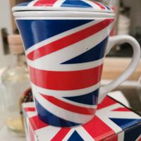 Tisaniera bandiera Inglese con confezione 