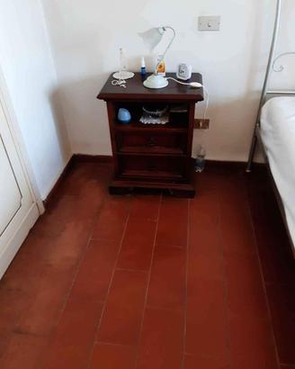 coppia comodini legno