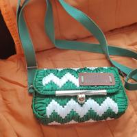 borsa bianca e verde 