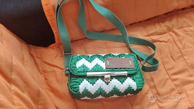 borsa bianca e verde 