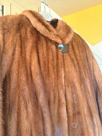 Pelliccia visone lunga vintage