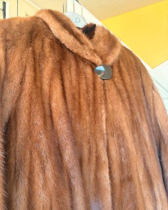 Pelliccia visone lunga vintage