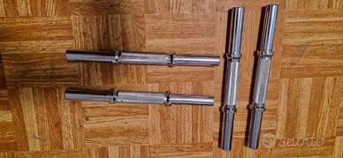 Coppia di manub per dischi pesi