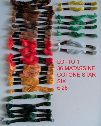 LOTTO MATASSINE DA RICAMO