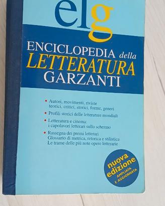 Enciclopedia della letteratura Garzanti