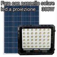 Fari con pannello solare versione 300W