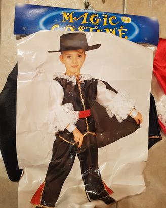 Carnevale costumi Zorro e Hamtaro 