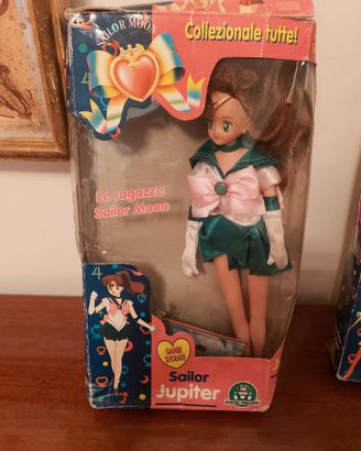 Bambola Sailor Jupiter Vintage 1995 giochi prezios