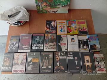 lotto 19 VHS film cult e gangster 