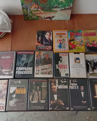 lotto 19 VHS film cult e gangster 