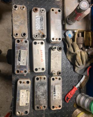 Scambiatore a piastra caldaia