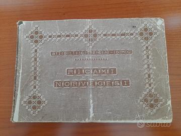 Antico manuale DMC sui Ricami Norvegesi