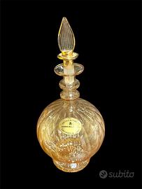 Boccetta profumo in vetro soffiato