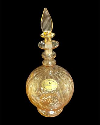 Boccetta profumo in vetro soffiato