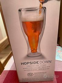 Bicchieri birra Hopside down e a stivale