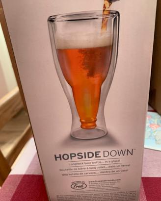Bicchieri birra Hopside down e a stivale