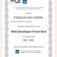 Web developer frontend