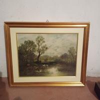 Cornice e quadro Paesaggistico di A. Kaufman