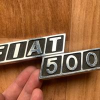 Scritta Fregio FIAT 500 in Plastica