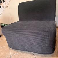 Poltrona letto LYCKSELE MURBO IKEA Vansbro grigio