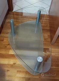 Tavolino in vetro temprato 