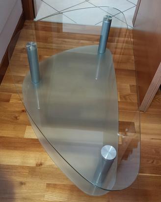 Tavolino in vetro temprato 