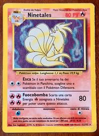 Carta Pomemon Ninetales Holo
