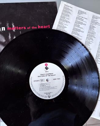 Tracy Chapman - Matters of the Heart - Vinile orig