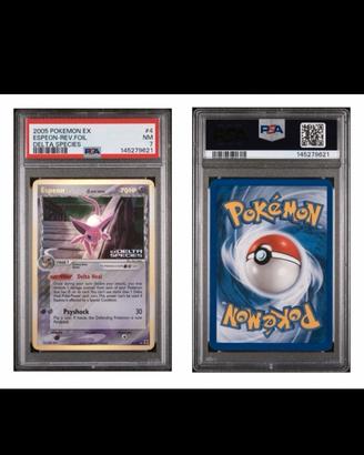 Espeon delta species #4 reverse PSA7