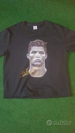 Maglietta CR7 con Grafica e Firma