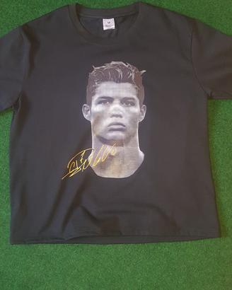 Maglietta CR7 con Grafica e Firma