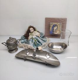 Oggetti Vintage  Alessi, Peltro, Capodimonte