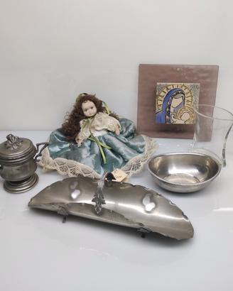 Oggetti Vintage  Alessi, Peltro, Capodimonte