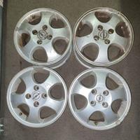 4 - CERCHI IN LEGA OPEL 5,5X14 4X100 ET49 CB56,6