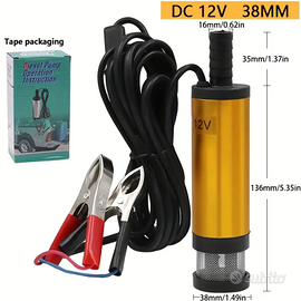 Pompa Elettrica Sommersa DC 12V 24V