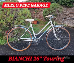 BIANCHI 26" Touring Bicicletta Epoca Vintage 