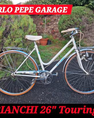 BIANCHI 26" Touring Bicicletta Epoca Vintage 