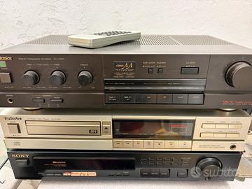 Impianto Stereo Hi-Fi Vintage Technics Sony