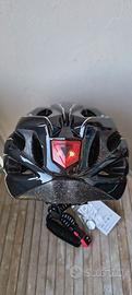 Casco bici led posteriore