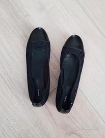 Ballerine nere con paillettes 41