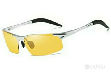 Occhiali lente gialla fotocromatica polarizzata 