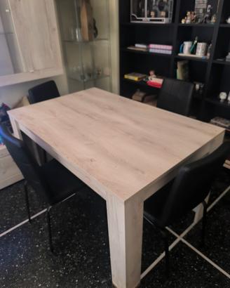 Tavolo Dafne e 4 sedie mondo convenienza