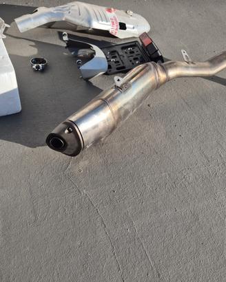 scarico originale honda cbr 600 2005