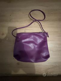 Borsa a tracolla viola