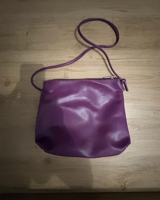 Borsa a tracolla viola