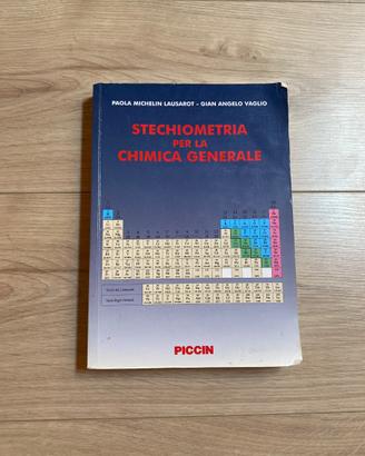 Libro Stechiometria per la chimica generale