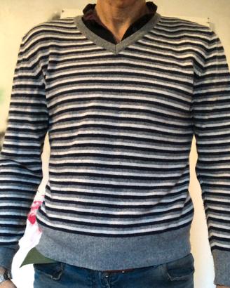 Maglione Cachemire e lana merino