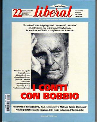 LIBERAL 2004 n. 22: Norberto BOBBIO • FORZA ITALIA