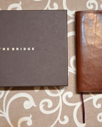 the bridge copertina agenda A5 pelle cuoio marrone