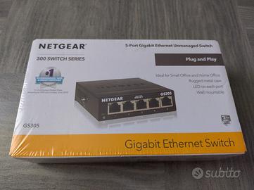 Netgear switch 5 porte gigabit ethernet 